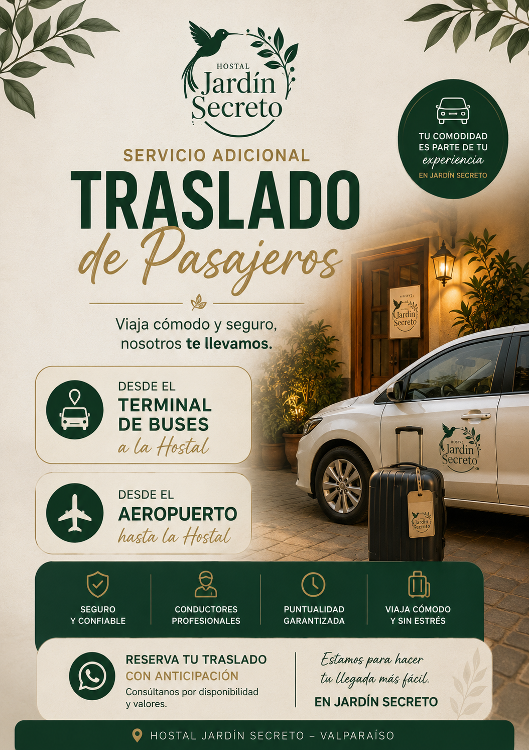 Traslado Aeropuerto - terminal de buses